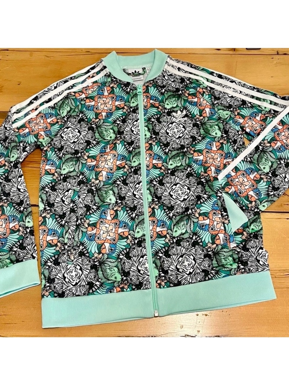 EUC - adidas Superstar Zoo Track Jacket - medium
